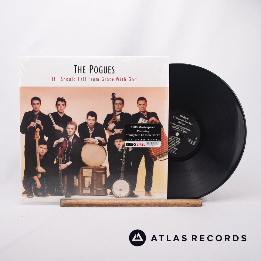 The Pogues If I Should Fall From Grace With God LP Vinyl Record - Front Cover & Record