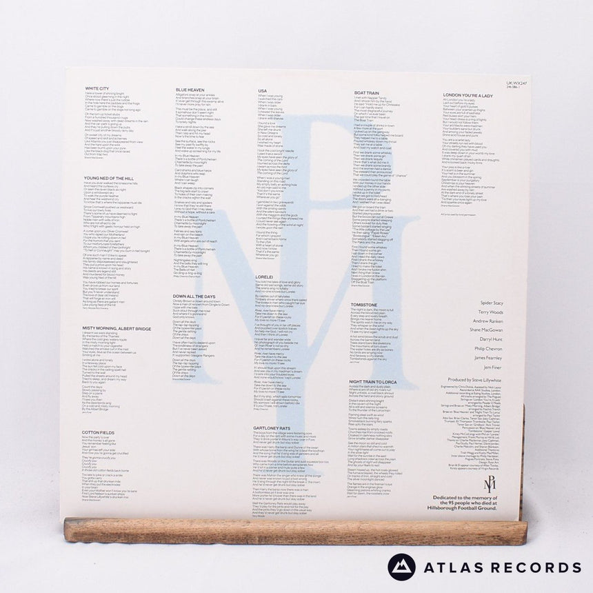 The Pogues - Peace And Love - Townhouse LP Vinyl Record - EX/VG+