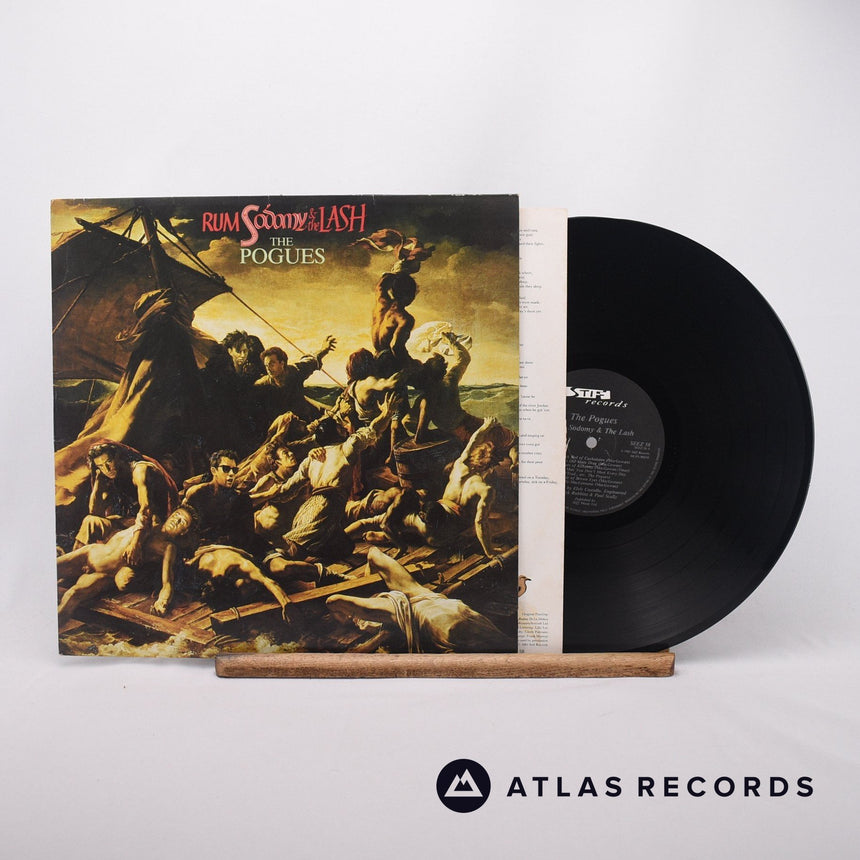 The Pogues Rum Sodomy & The Lash LP Vinyl Record - Front Cover & Record