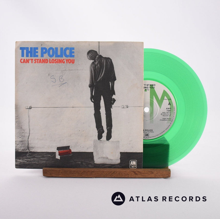 The Police Can't Stand Losing You 7" Vinyl Record - Front Cover & Record
