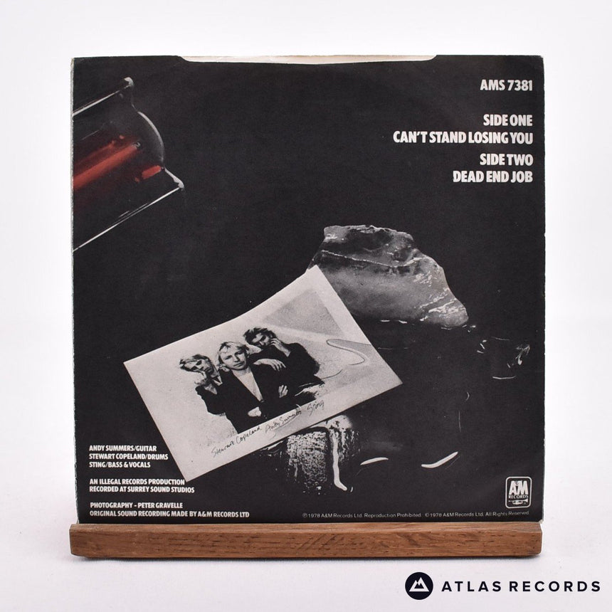The Police - Can't Stand Losing You - Reissue 7" Vinyl Record - EX/VG+