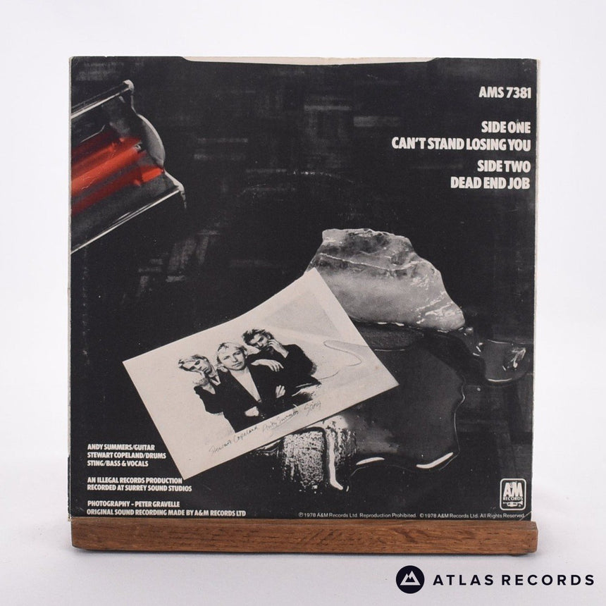 The Police - Can't Stand Losing You - Promo 7" Vinyl Record - EX/VG+