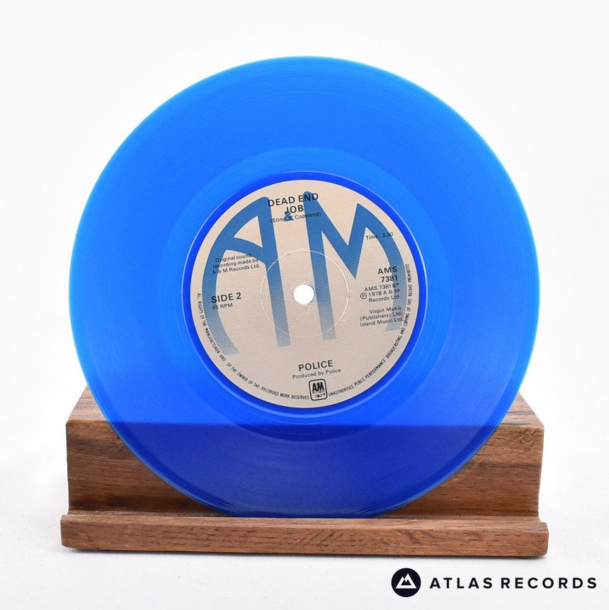 The Police - Can't Stand Losing You - Blue 7" Vinyl Record - VG+/VG+