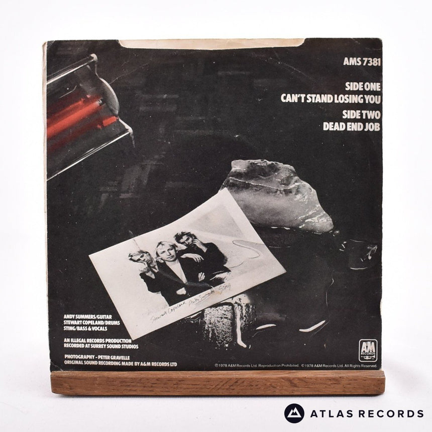 The Police - Can't Stand Losing You - Green Reissue 7" Vinyl Record - VG+/EX