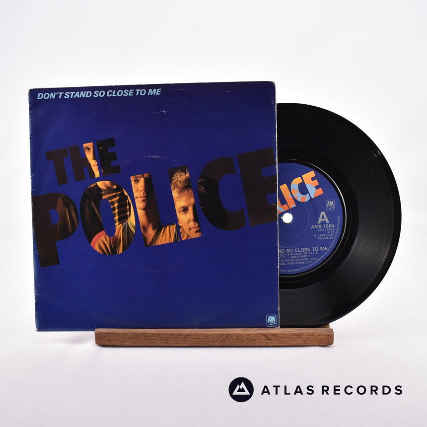 The Police Don't Stand So Close To Me 7" Vinyl Record - Front Cover & Record