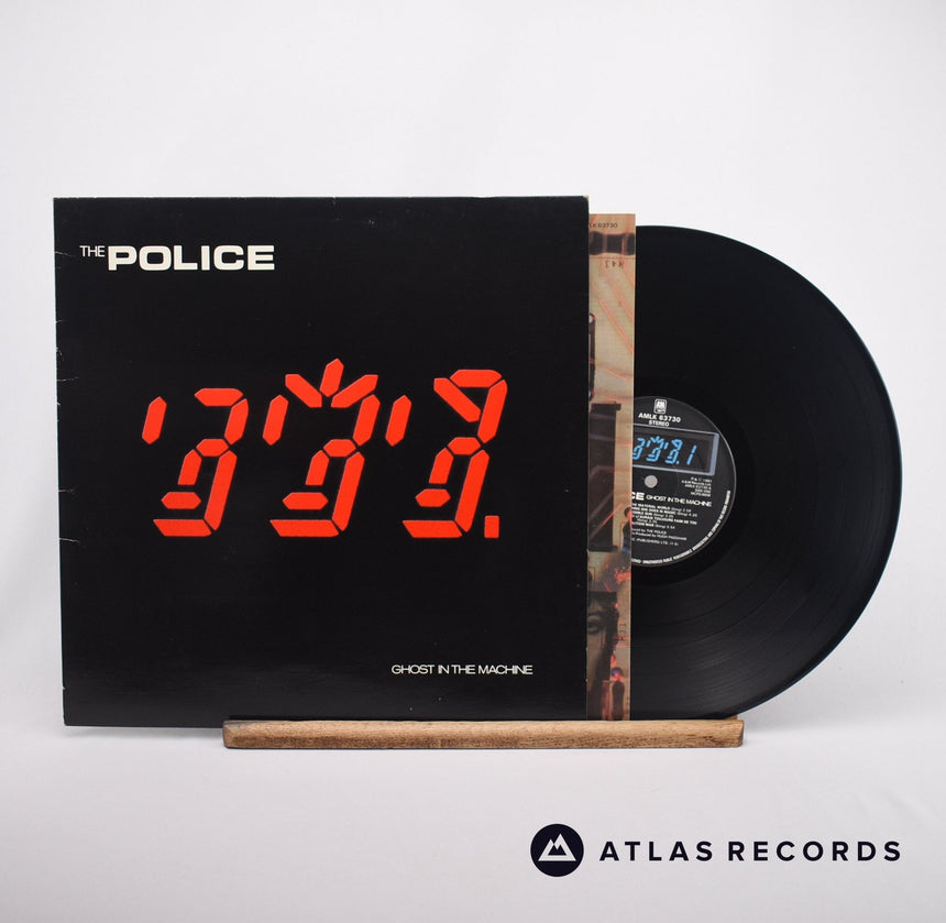 The Police Ghost In The Machine LP Vinyl Record - Front Cover & Record