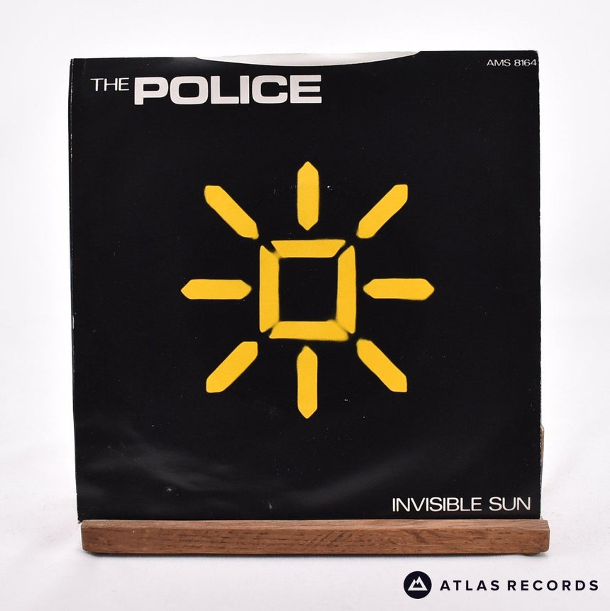 The Police - Invisible Sun - Misprint 7" Vinyl Record - VG+/EX