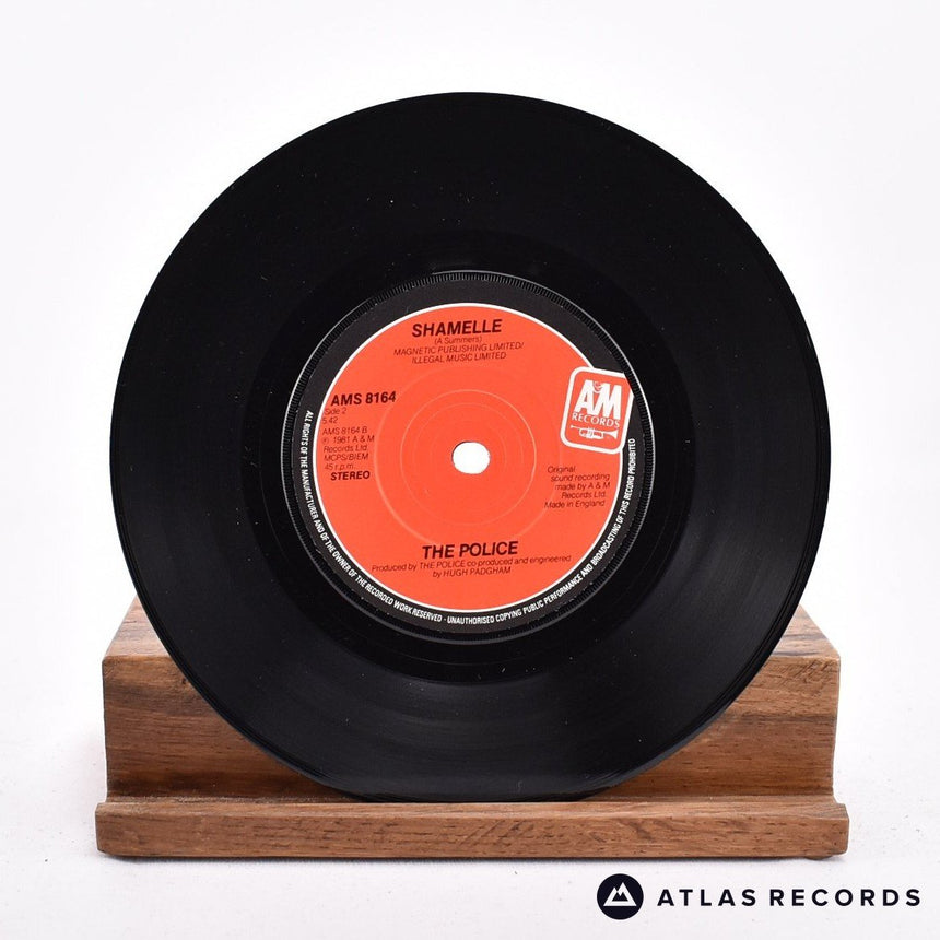 The Police - Invisible Sun - Misprint 7" Vinyl Record - VG+/VG+