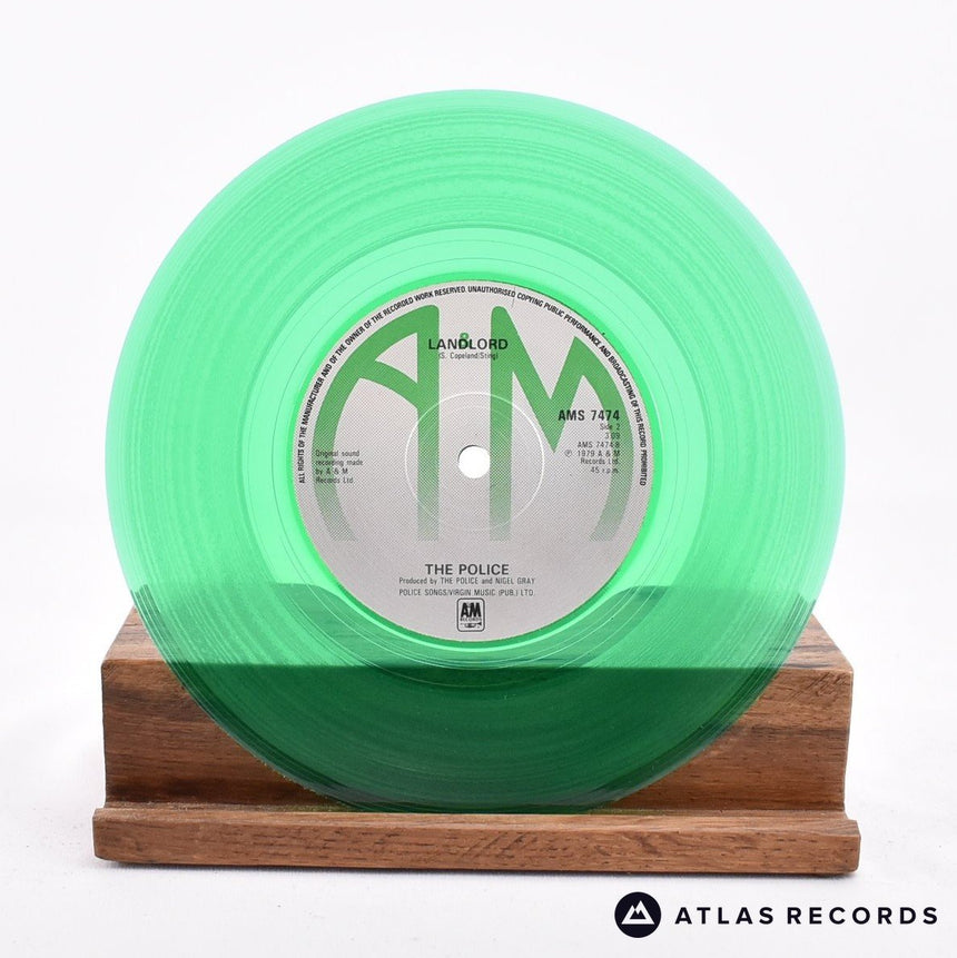 The Police - Message In A Bottle - Green 7" Vinyl Record - VG+/EX