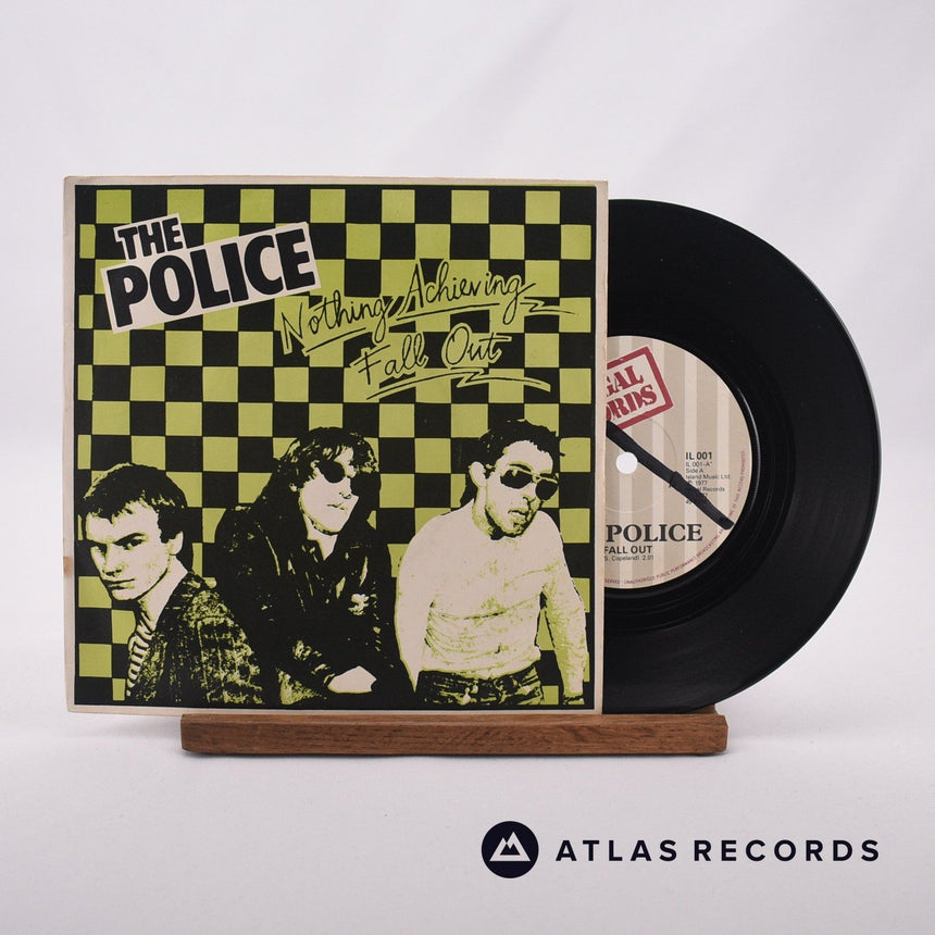 The Police Nothing Achieving 7" Vinyl Record - Front Cover & Record