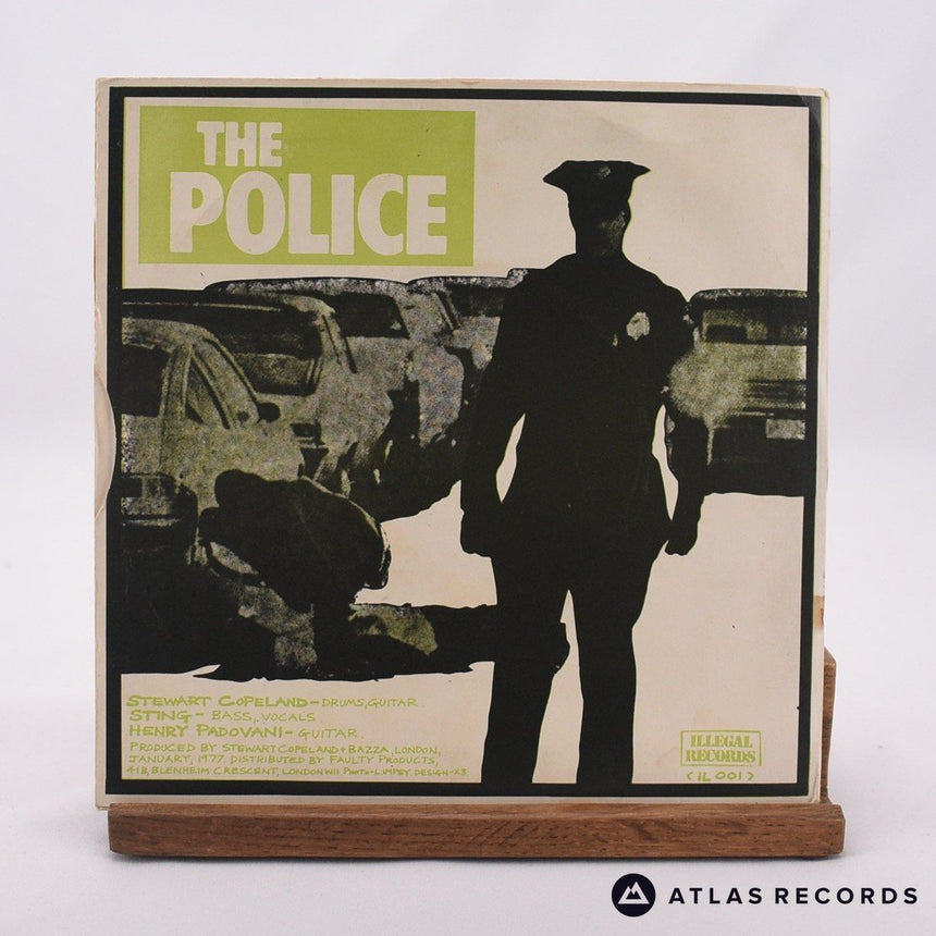 The Police - Nothing Achieving - 7" Vinyl Record - EX/EX