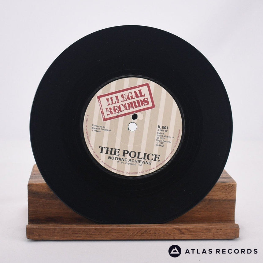 The Police - Nothing Achieving - Reissue 7" Vinyl Record - EX/VG+