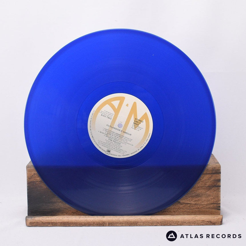 The Police - Outlandos D'Amour - Blue LP Vinyl Record - EX/EX