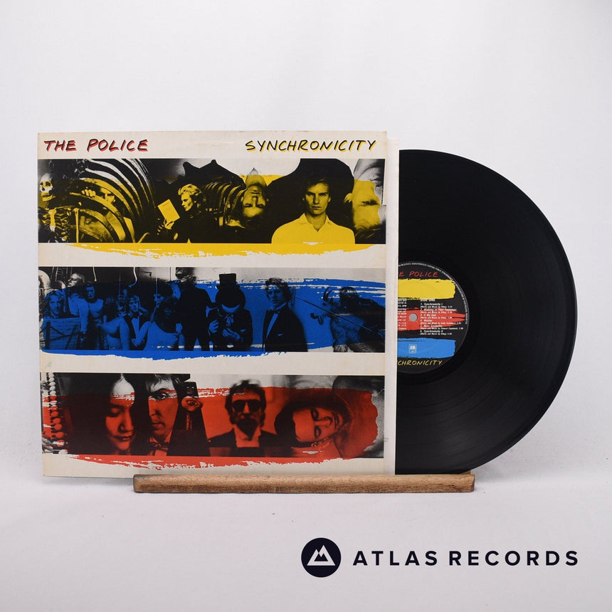 The Police Synchronicity LP Vinyl Record - Front Cover & Record