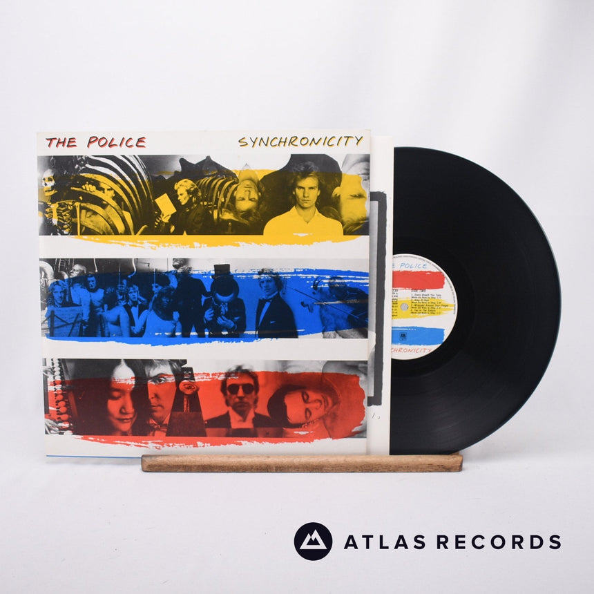The Police Synchronicity LP Vinyl Record - Front Cover & Record