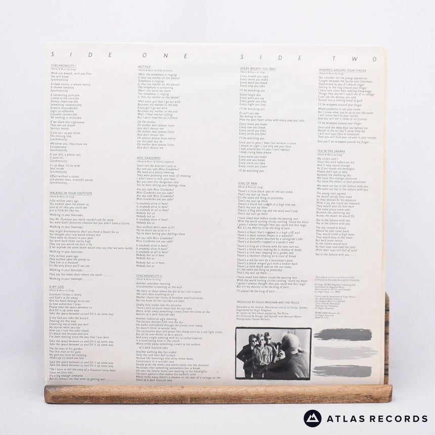 The Police - Synchronicity - LP Vinyl Record - EX/VG+