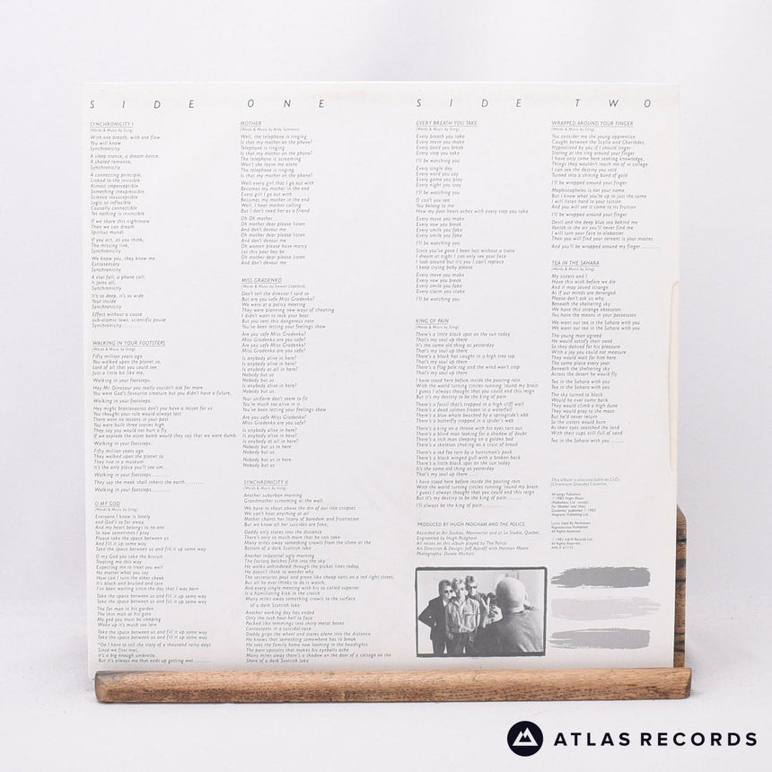 The Police - Synchronicity - Bilbo LP Vinyl Record - EX/VG+