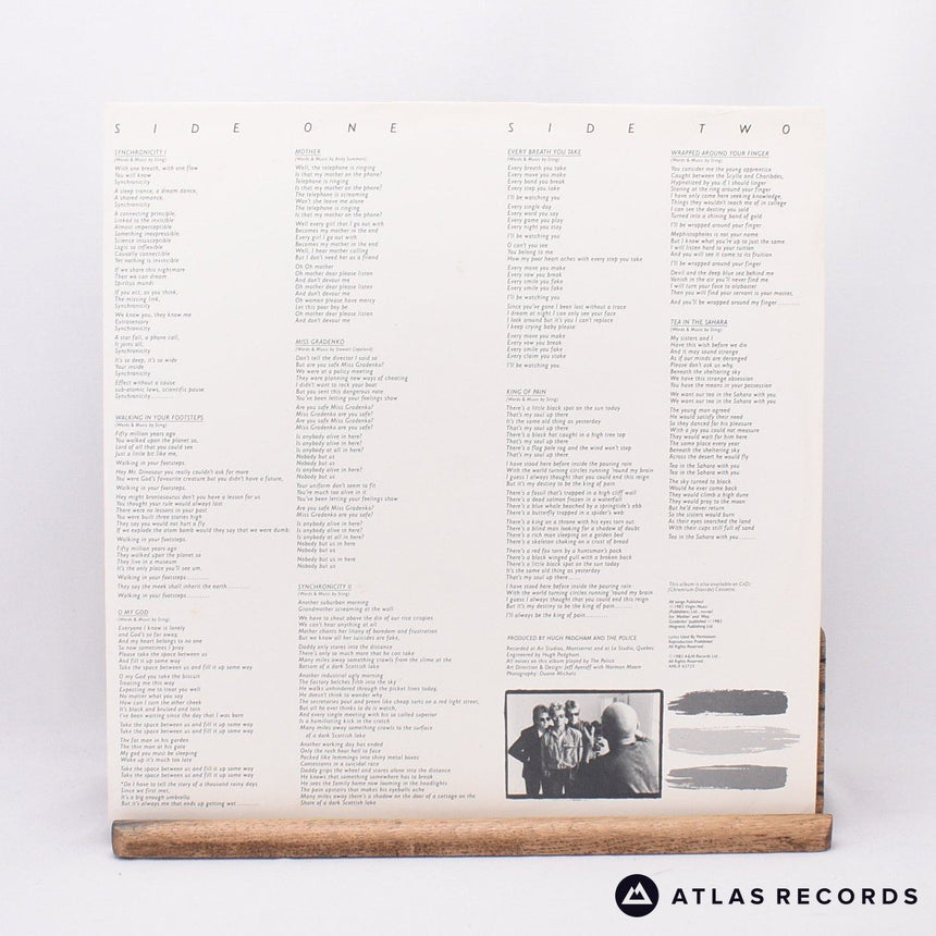 The Police - Synchronicity - Reissue LP Vinyl Record - VG+/VG+