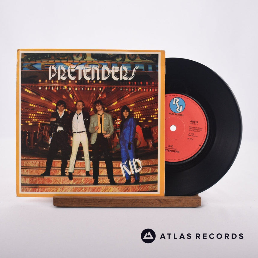 The Pretenders Kid 7" Vinyl Record - Front Cover & Record