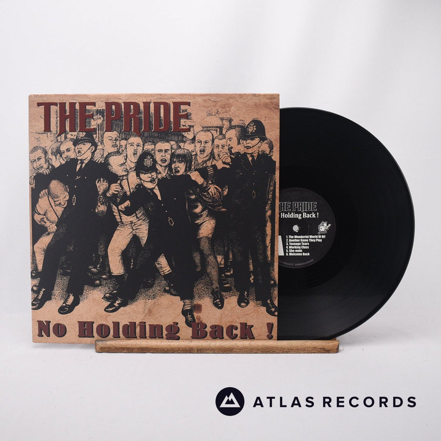 The Pride No Holding Back! LP Vinyl Record - Front Cover & Record