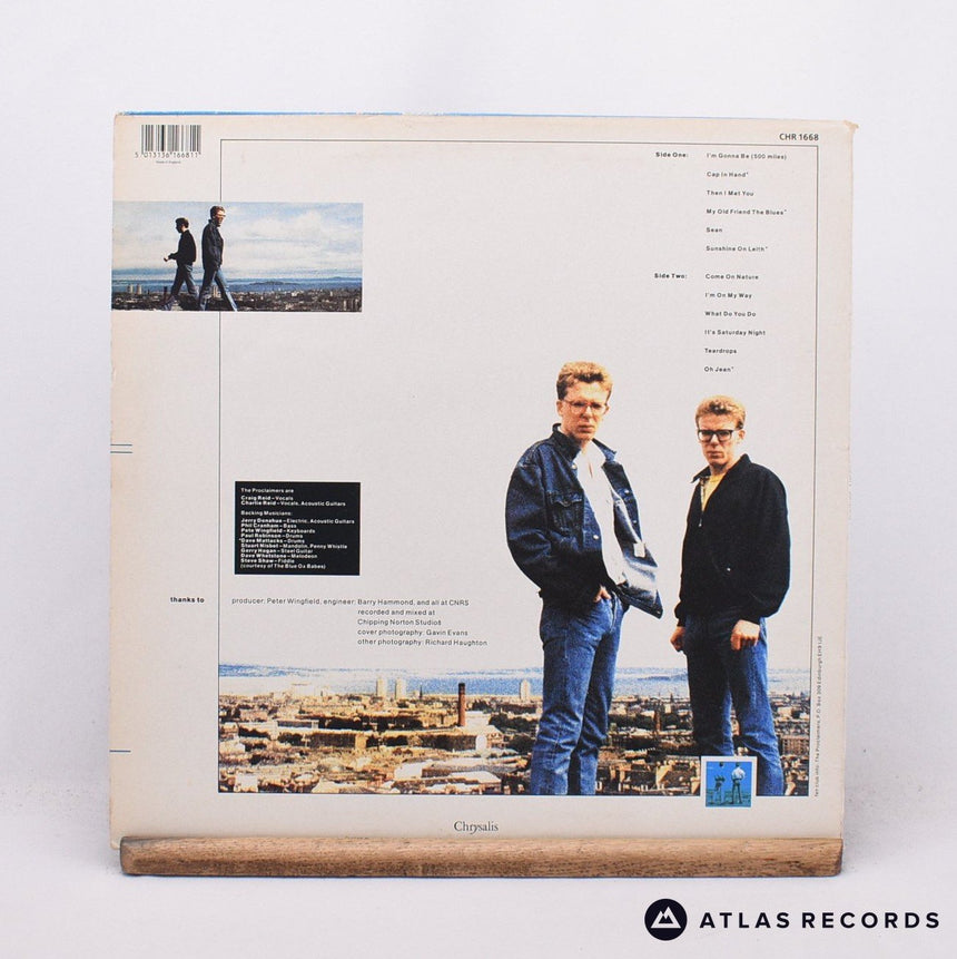 The Proclaimers - Sunshine On Leith - A2 B2 LP Vinyl Record - VG+/VG+