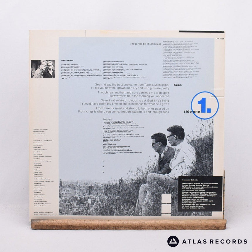 The Proclaimers - Sunshine On Leith - A2 B2 LP Vinyl Record - VG+/VG+