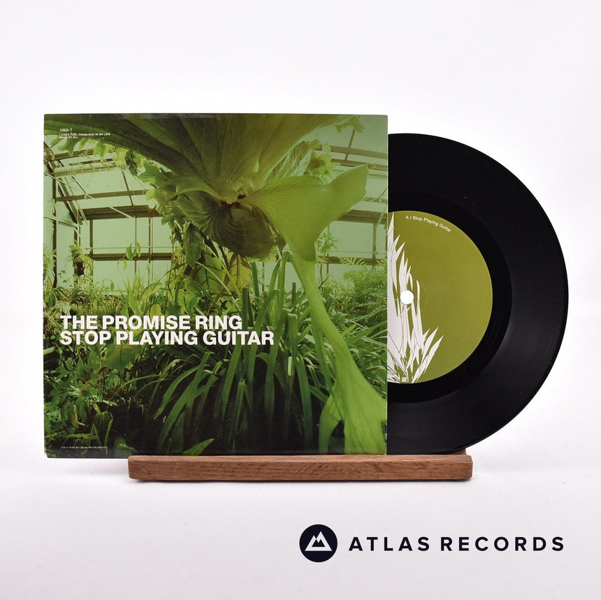 The Promise Ring Stop Playing Guitar 7" Vinyl Record - Front Cover & Record