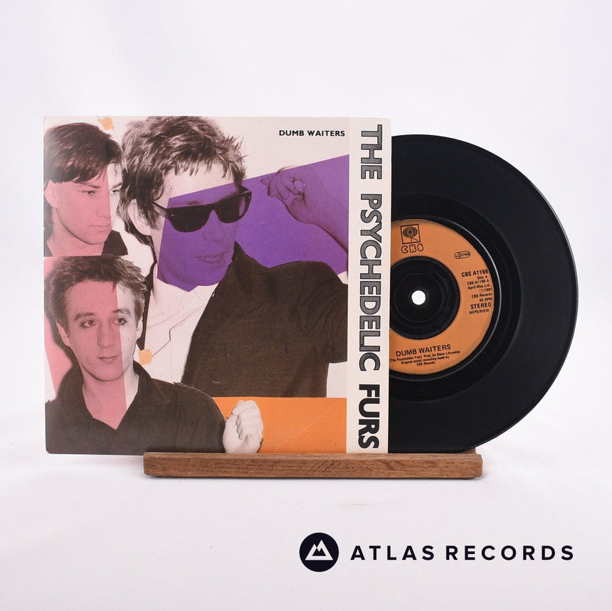 The Psychedelic Furs Dumb Waiters 7" Vinyl Record - Front Cover & Record
