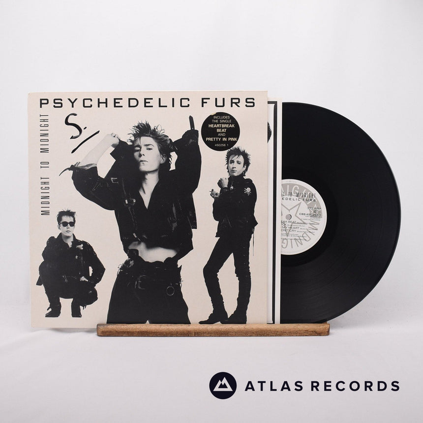 The Psychedelic Furs Midnight To Midnight LP Vinyl Record - Front Cover & Record