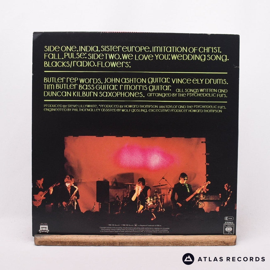 The Psychedelic Furs - The Psychedelic Furs - LP Vinyl Record - EX/EX