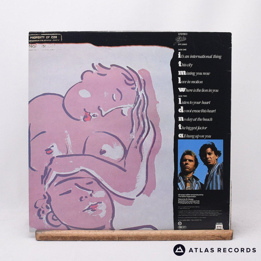 The Quick - International Thing - LP Vinyl Record - VG+/VG+