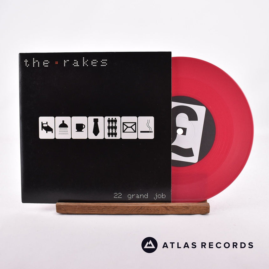 The Rakes 22 Grand Job 7" Vinyl Record - Front Cover & Record