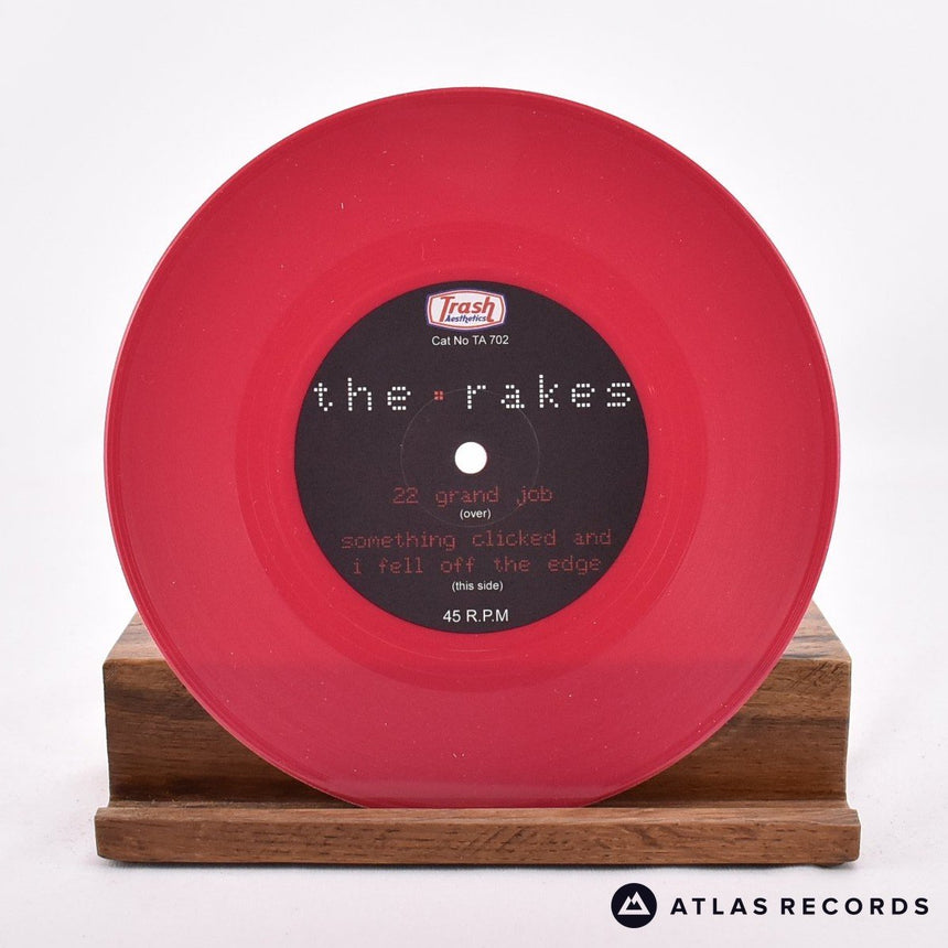 The Rakes - 22 Grand Job - Red Limited Edition 7" Vinyl Record - EX/NM