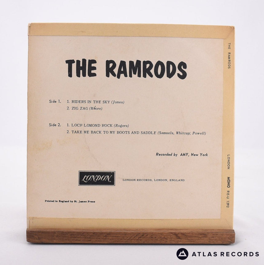The Ramrods - The Ramrods - Mono 7" EP Vinyl Record - EX/VG+