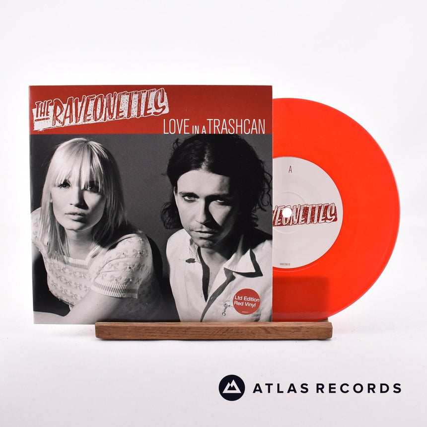 The Raveonettes Love In A Trashcan 7" Vinyl Record - Front Cover & Record
