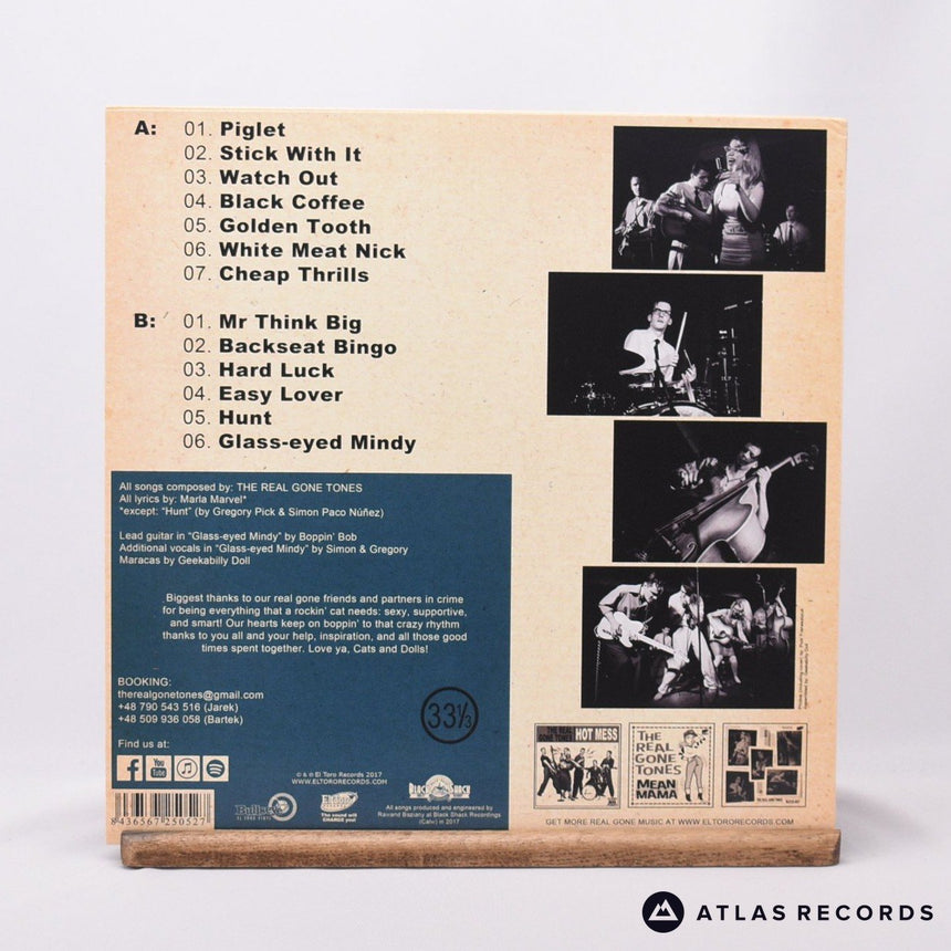 The Real Gone Tones - Backseat Bingo - LP Vinyl Record - EX/EX