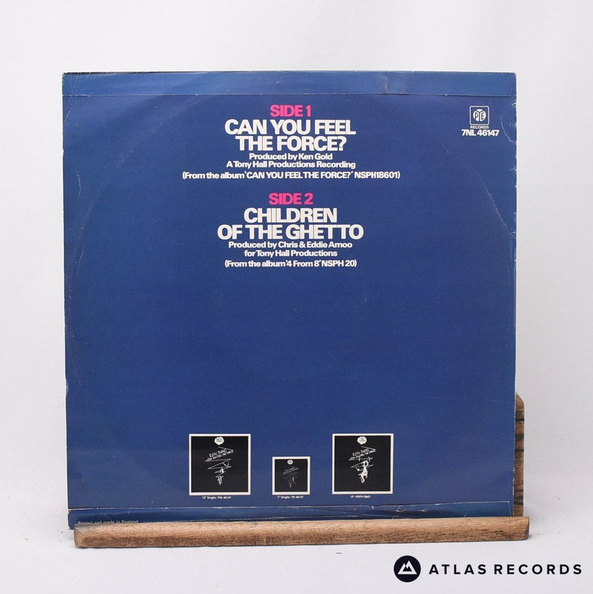 The Real Thing - Can You Feel The Force? - Yellow 12" Vinyl Record - VG+/NM