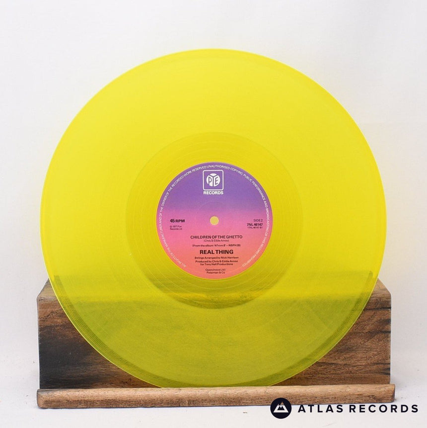 The Real Thing - Can You Feel The Force? - Yellow 12" Vinyl Record - VG+/NM