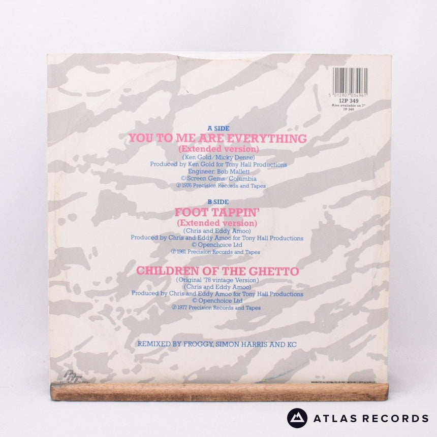 The Real Thing - You To Me Are Everything - 12" Vinyl Record - VG+/EX