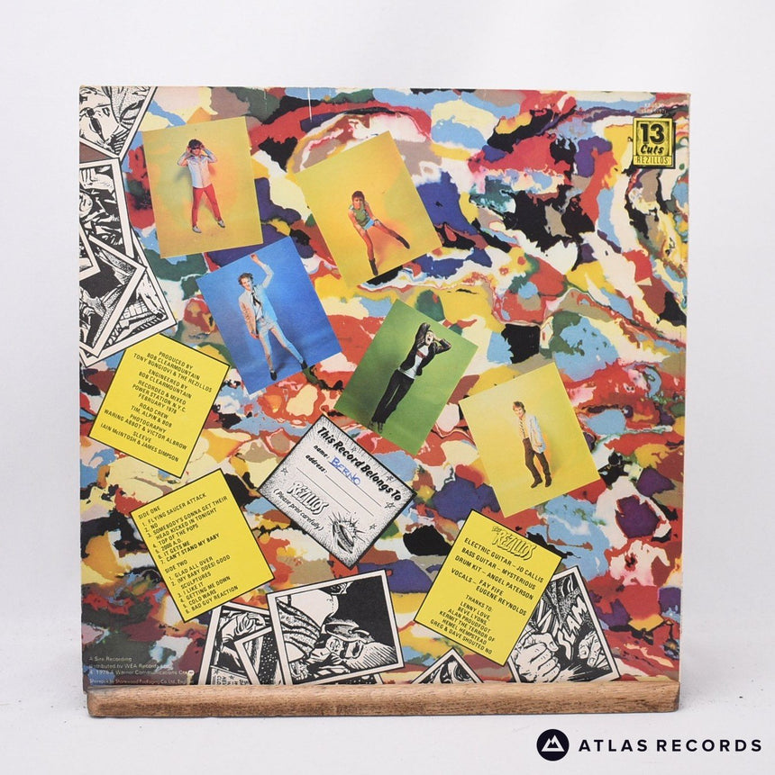 The Rezillos - Can't Stand The Rezillos - A-1 B-1 LP Vinyl Record - EX/VG+