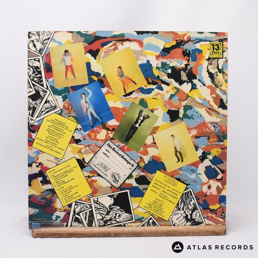 The Rezillos - Can't Stand The Rezillos - First Press LP Vinyl Record - EX/EX