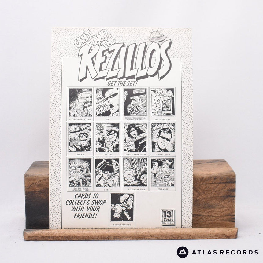 The Rezillos - Can't Stand The Rezillos - A-1 B-1 LP Vinyl Record - EX/VG+