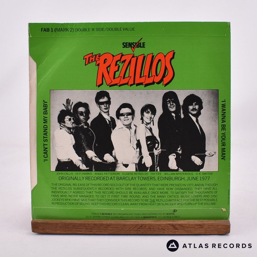 The Rezillos - I Can't Stand My Baby - 7" Vinyl Record - VG+/VG+
