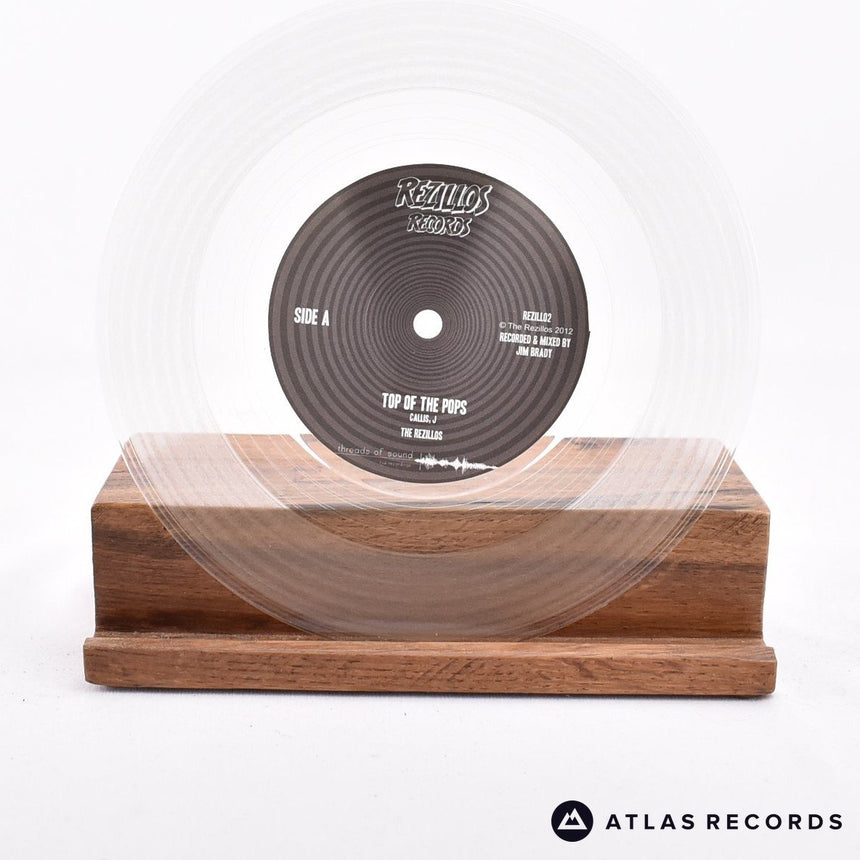 The Rezillos - Live - Clear 7" Vinyl Record - NM/EX