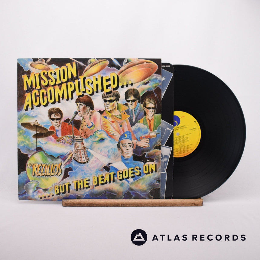 The Rezillos Mission Accomplished... But The Beat Goes On LP Vinyl Record - Front Cover & Record