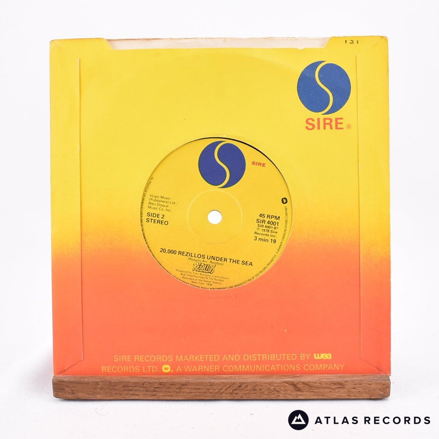 The Rezillos - Top Of The Pops - 7" Vinyl Record - EX/EX