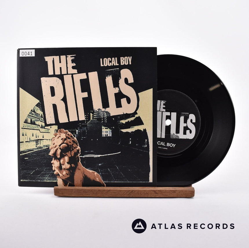 The Rifles Local Boy 7" Vinyl Record - Front Cover & Record