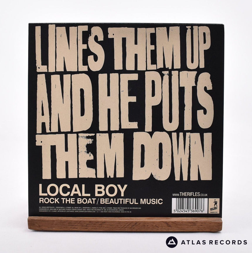 The Rifles - Local Boy - Numbered 7" Vinyl Record - NM/EX