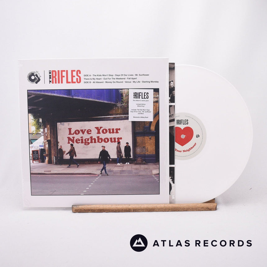 The Rifles Love Your Neighbour LP Vinyl Record - Front Cover & Record