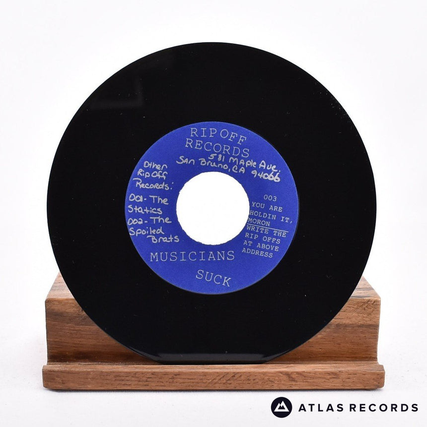 The Rip Offs - Now I Know - Single-Sided 7" Vinyl Record - VG+/EX